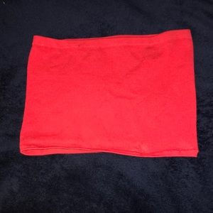Red or black tube top